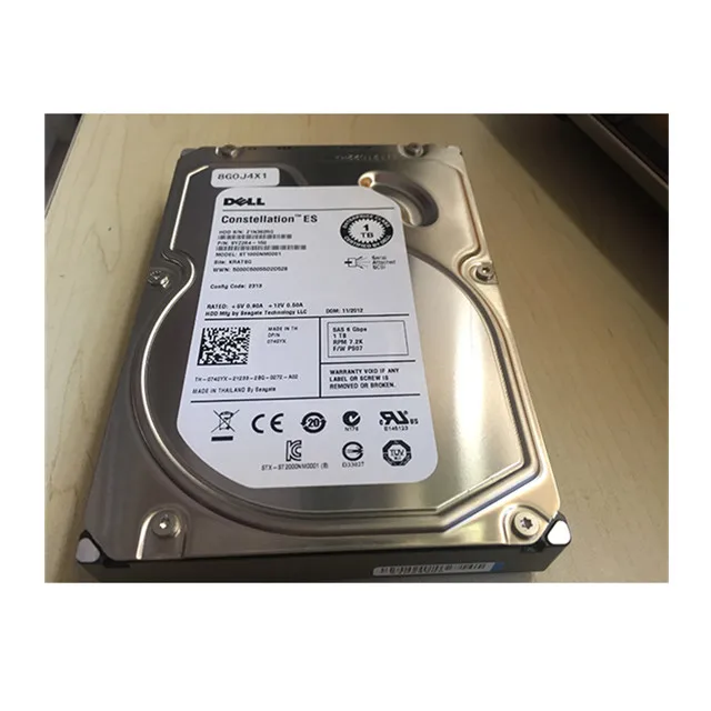 В наличии жесткий диск Dell 1 ТБ 7 2 K RPM NLSAS 3 5 дюйма для сервера