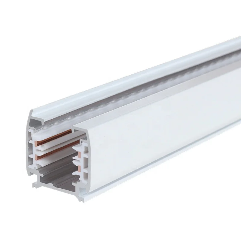 Spotlight Track 3 Circuits 4 Wires LED Rail System 4 Wires Track Light Rail 3 Meter Modern Aluminum Alloy 16A TRACK Lights