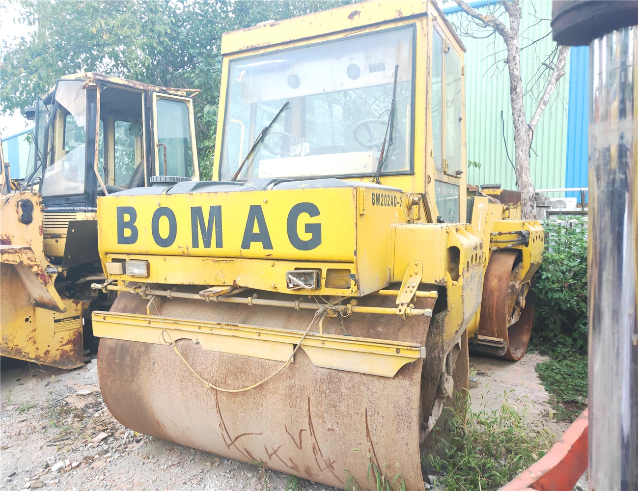  Б/у секундной стрелки Bomag внедорожник ролика BW202 BW217D-2 BW219DH-3 BW226DH-4 для продажи с хорошей производительностью и в хорошем