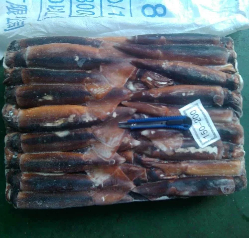 
factory direct sale high quality Frozen black squid 