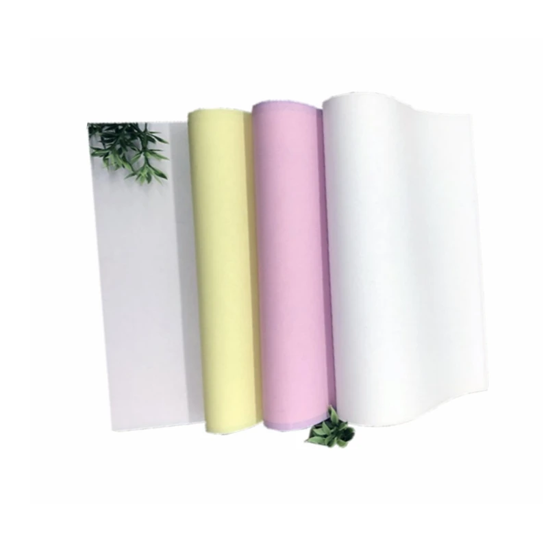 Wholesale continuous carbonless paper 50gsm 3 ply offset print