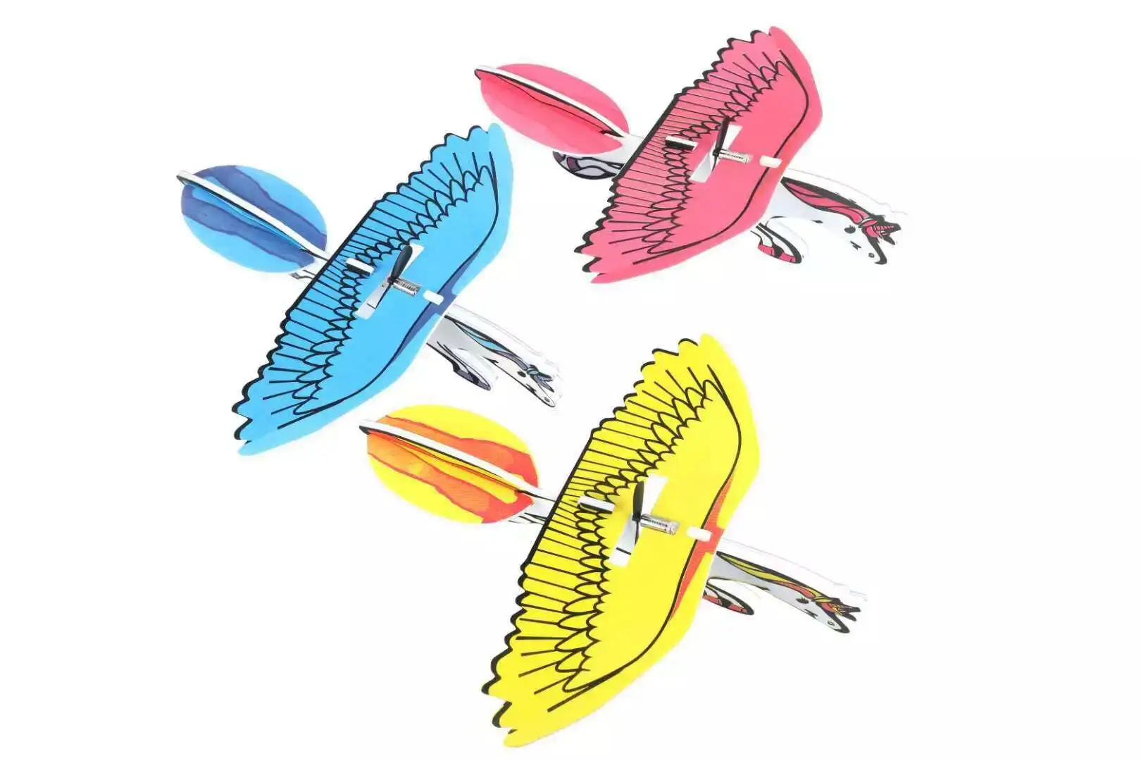 QY Wholesale Big Glider Air Plane Toy Manual Throwing FoamPlane for Children Fun Summer Outdoor Sports Toys Fly Foam Airplane
