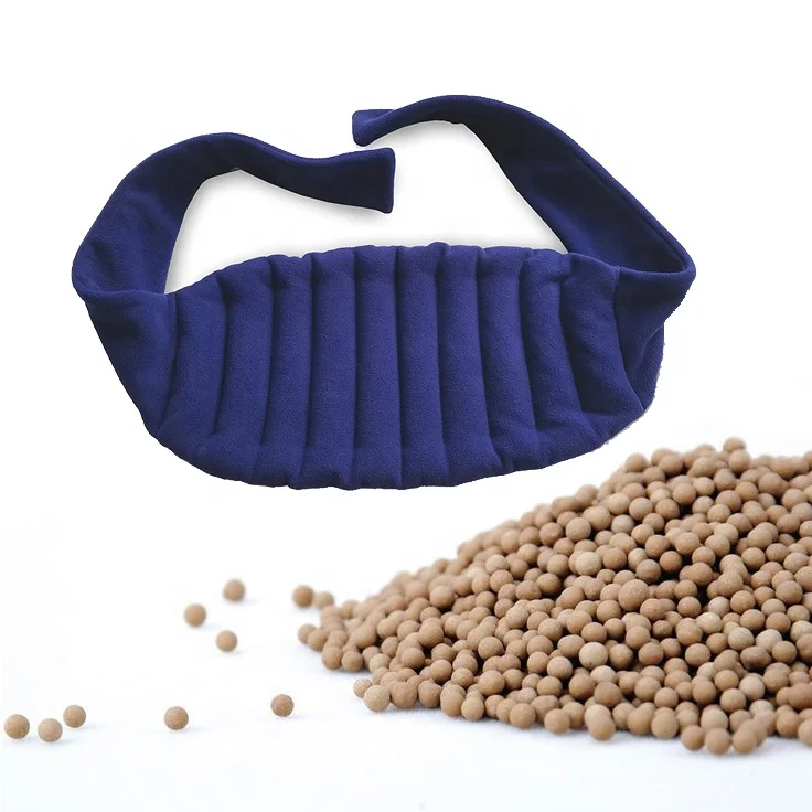 natural & reusable pain relief microwave clay beads heat pad warming wheat bags for back
