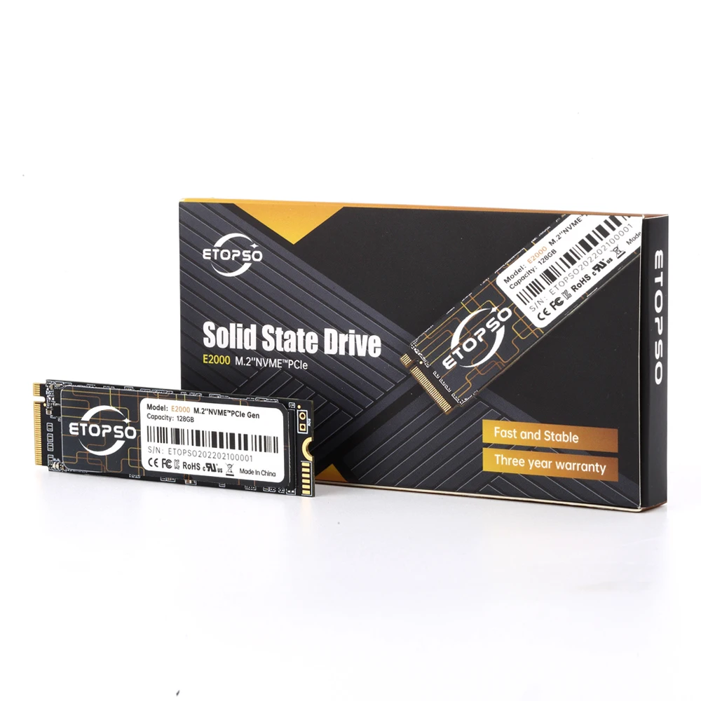 Etopso OEM внутренний 512 ГБ 256 128 ТБ M.2 SSD Nvme PCIe Gen3.0 x4 pcie ssd nvme 1 для ноутбука