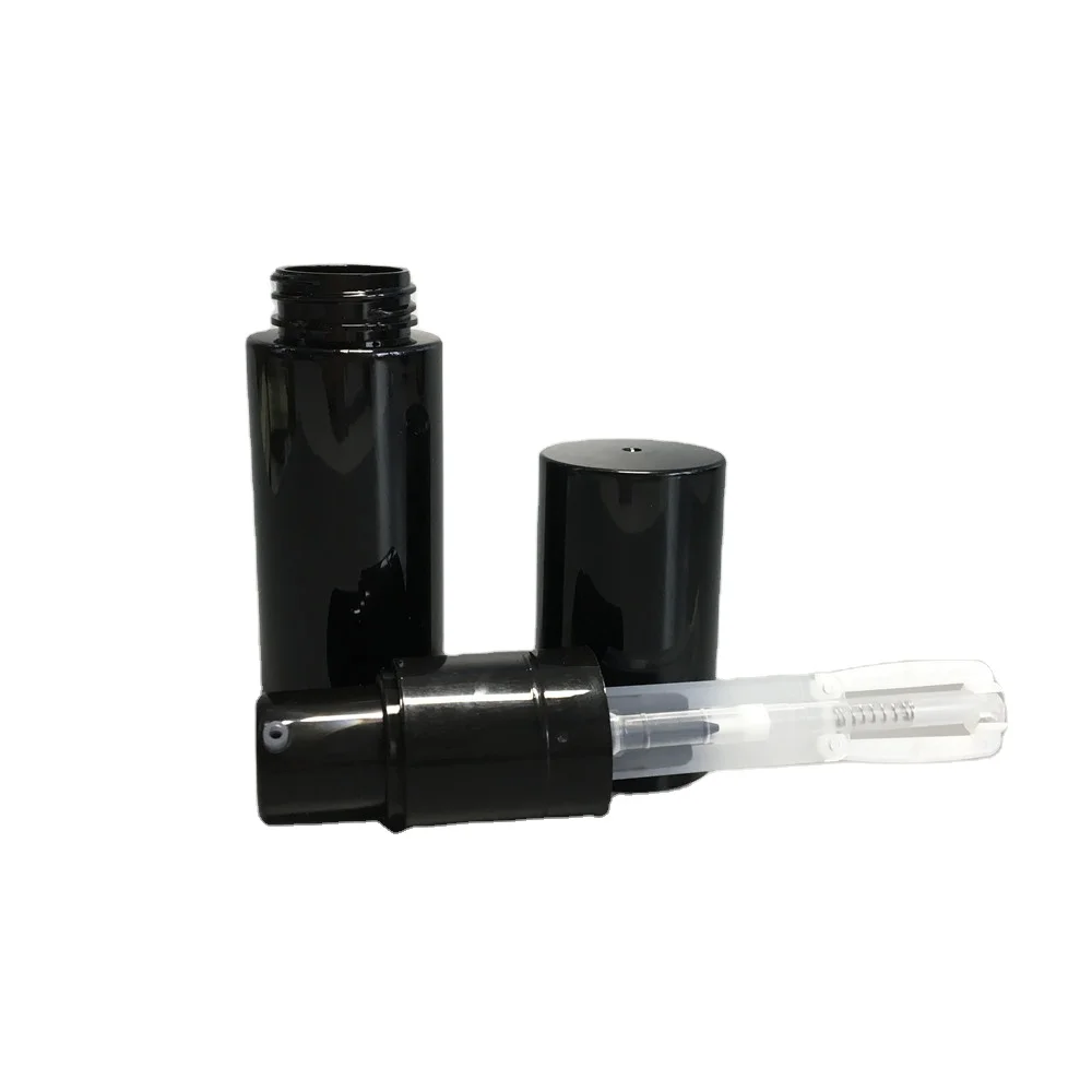 
large model plastic empty black new design spray bottle for powder 