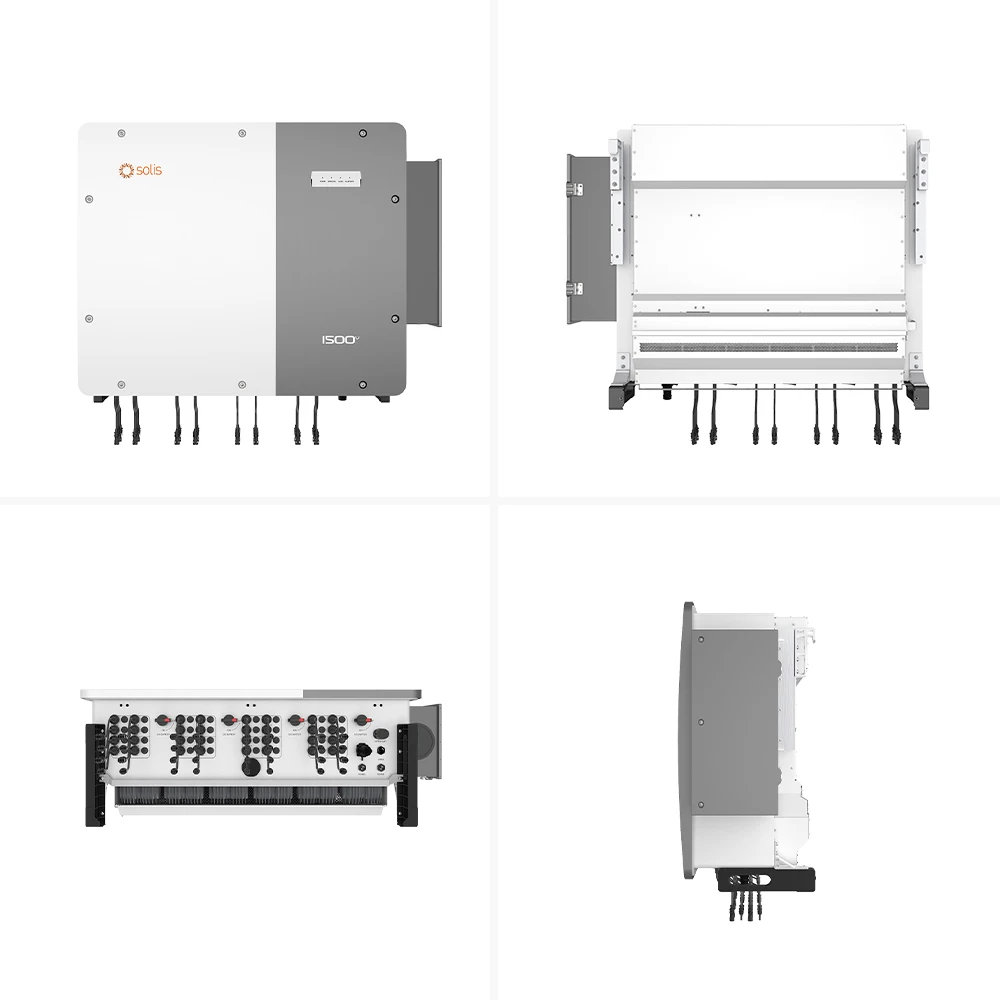 Solis All In One Solar Energy System 200Kw 255Kw 300Kw 350Kw On Grid Solar Power System Complete Kit