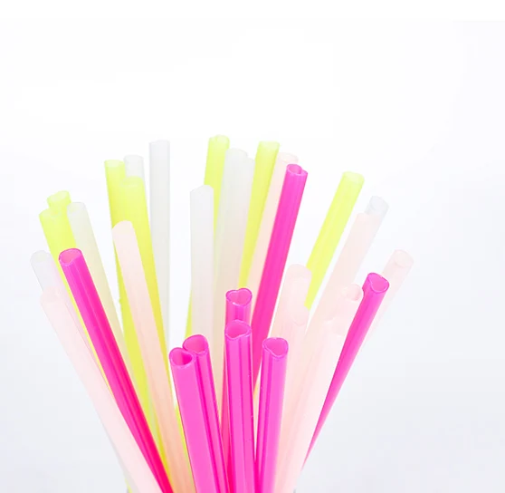 
PP color changing straw, reusable temperature change plastic drinking straws 