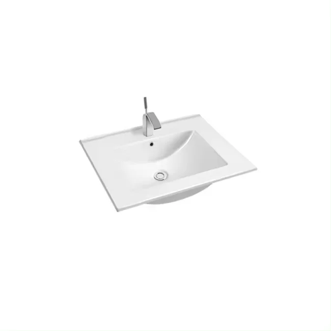 Modern bathroom wholesale factory price ceramic porcelain cabinet wash basin sink