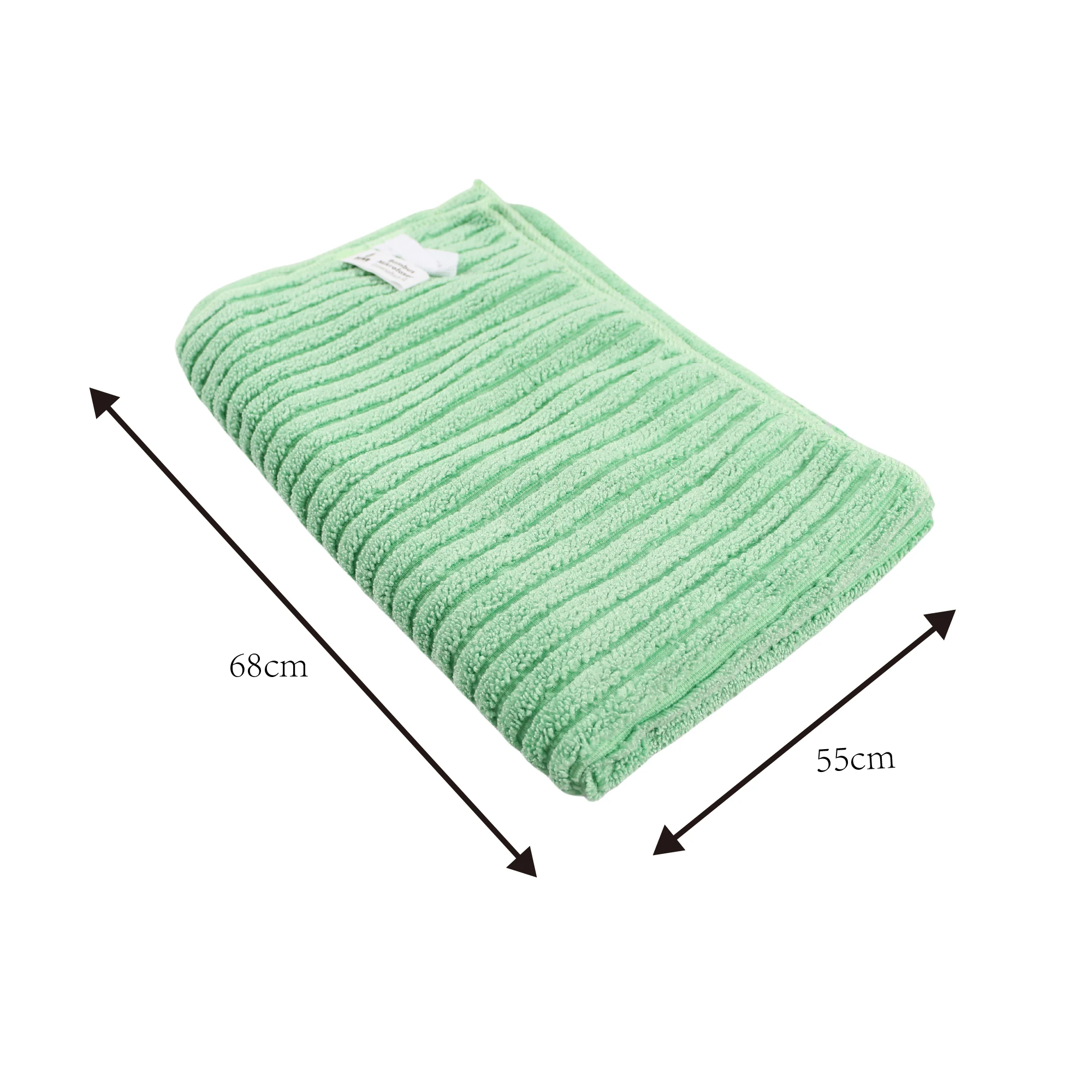 Professional fibre towel Microfibre bamboo floor cleaning cloth with CE certificate