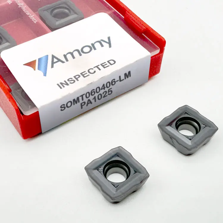 Быстрое сверление Amony U твердосплавные вставки SOMT 08T306/09T304 SOMT040204/SOMT08T306/SOMT090608/SOMT130408/SOMT140520