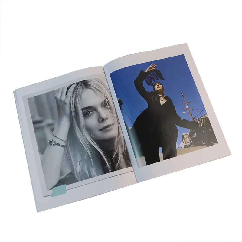 Custom catalogue book Printing Product fashion Propaganda Magazine printing advertise brochure printing