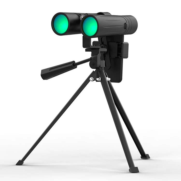 Профессиональный бинокль SUNCORE 10x42 12X50 с адаптером для телефона 2021 компактный водонепроницаемый телескоп ночным видением BAK4 Prism