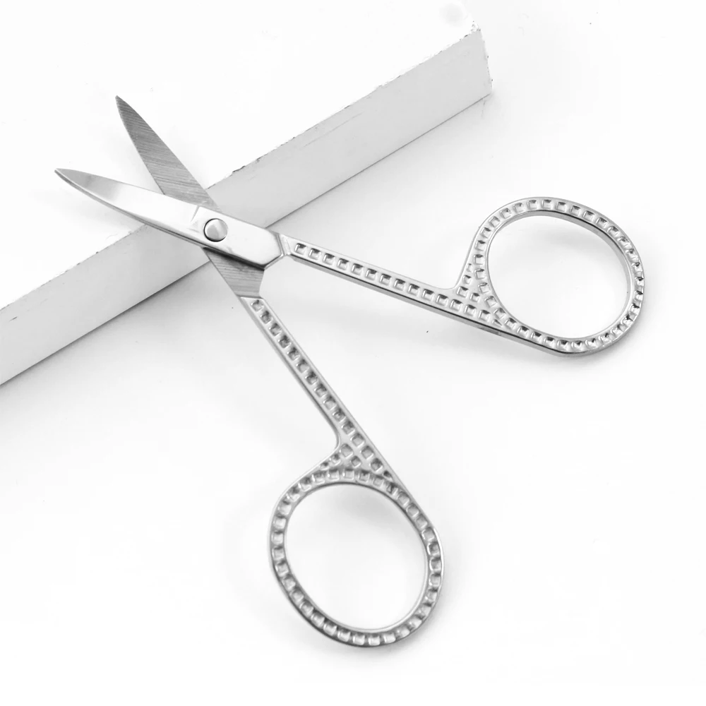 Профессиональный инструмент для ухода за бородой ресницами и бровями из нержавеющей