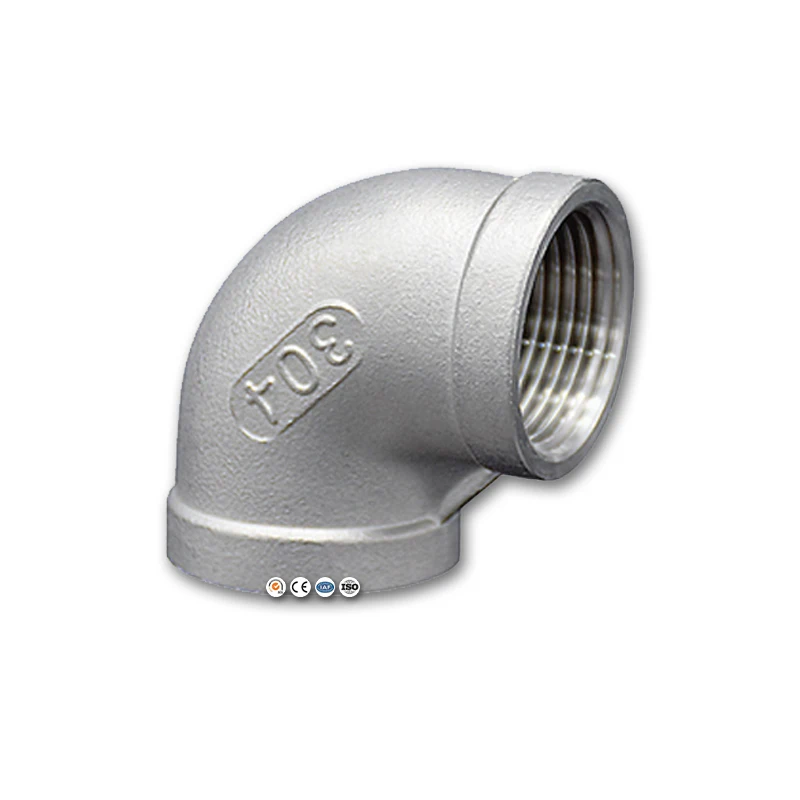 High Quality 3A Din BS Butt Welded Pipe Fitting 45 Degree 90 Degree 304 316 Stainless Steel Elbow For Water Supply System