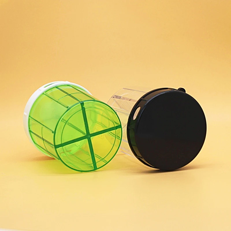 Wholesale Custom Logo hot sales  Four grid  Vitamin Capsule box organizer Anti-scratch Pill Box Case medicine box