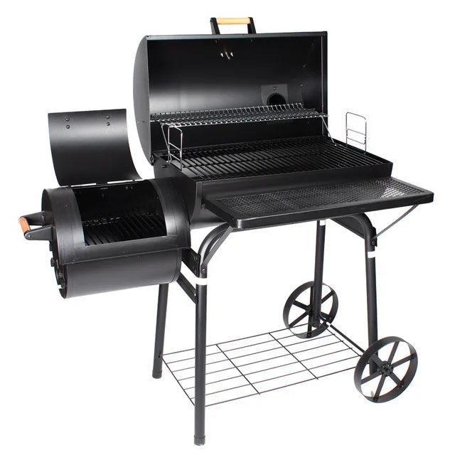 Garden Backyard Restaurant Best Big Charcoal Grill With Offset Smoker Bbq Grill
