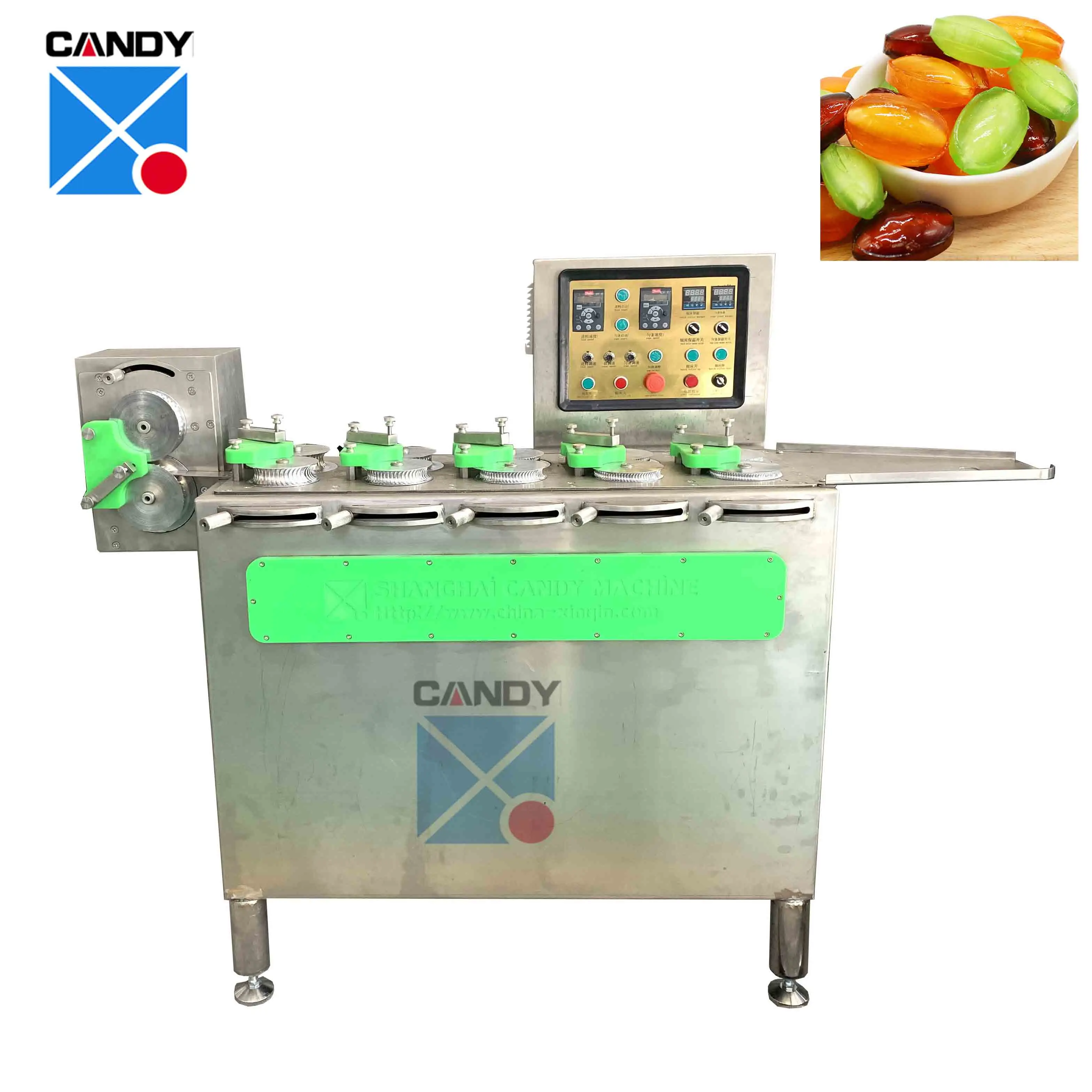 China candy machine shanghai factory TY400 candy batch roller and rope sizer machine for hard candy making line