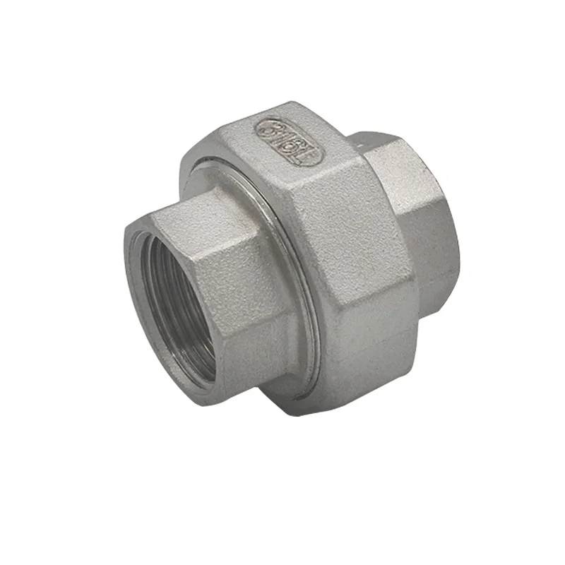 150lb NPT Bsp BSPT DIN 2999 Threaded 316/304 Union