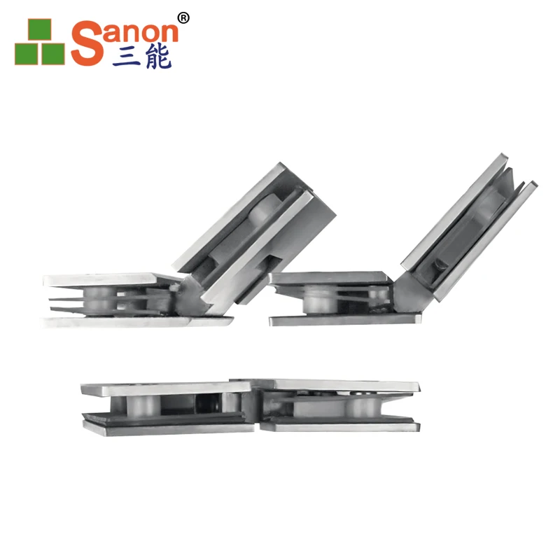 Shower Door Hinge Stainless Steel Bathroom Fittings Glass Shelf Support Brackets
