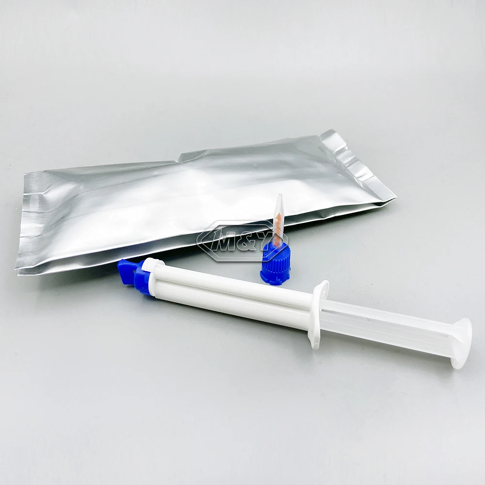 Teeth Whitening Gel 35%Peroxide Dental Bleach Professional Clinic Gingival Barrier Protector Gel 3ml Tooth Whitener Syringe Gel