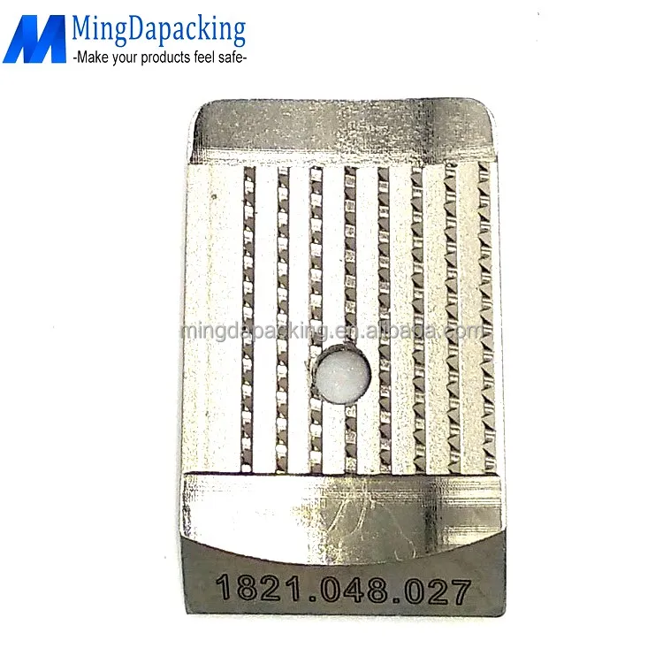 1821048027 зубчатая пластина захвата для sigknot bxt316, пластиковый обвязочный инструмент на батарейках для ПЭТ ПП