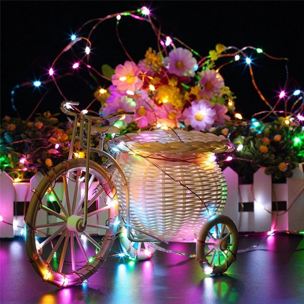 Outdoor Waterproof 12M Light String 100 Led Christmas Halloween Solar Led String Lights For Holiday Decoration
