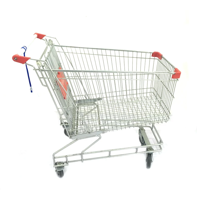 100 Litre Trolly Cart Supermarket Steel Carritos De Supermercado Super Market Trolleys