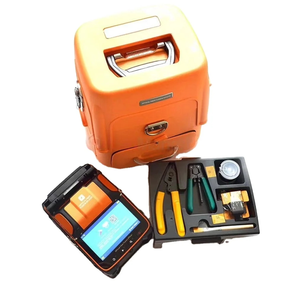 NEW splicer 6 motors chinese fiber fusion splicing machine