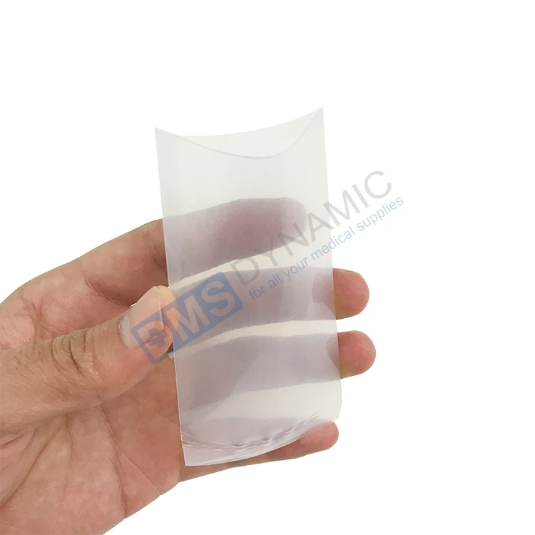 Disposable curve pill crusher pouch bag food grade material prevent cross contamination logo on bag available