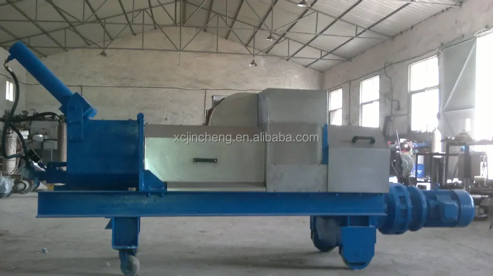 sludge Dewatering Screw Press Presses Cow Manure Dewater Orange Juicer Machine Commercial Industrial