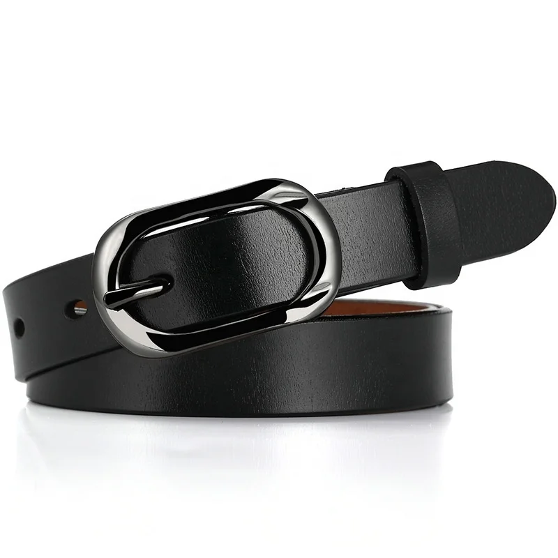 2020 Designer Man Leather Belts Original Luxury Crocodile Leather Belt for Woman Genuine Jeans Ladies Belts