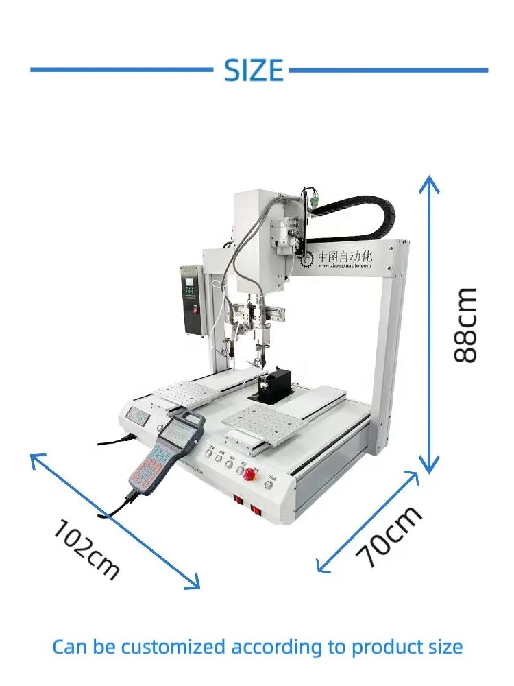 China Auto Welding Equipment Fully Automatic Soldering Robot Welding Machine Soldering Robot For Wire