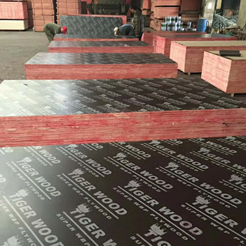 4x8 Black Film Faced Plywood Finger Joint Core WBP Glue Formwork Plywood