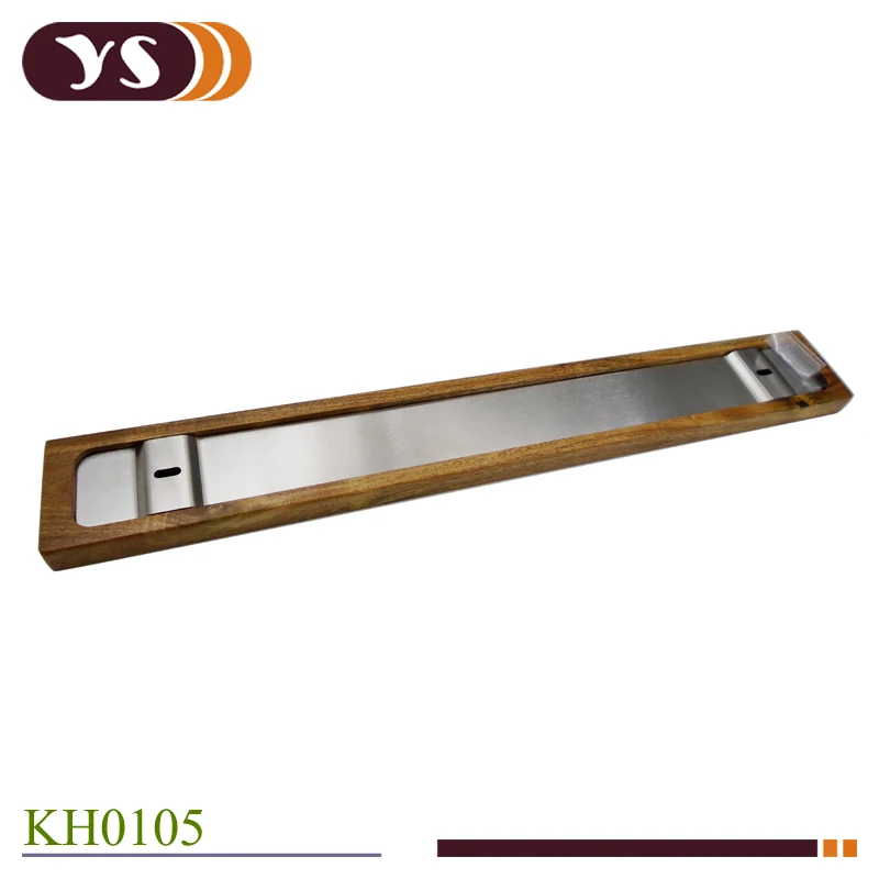 New Wall Mount Wooden Magnetic Knife Strip Walnut wood Knife Holder Strong Magnetic Knife bar for wall