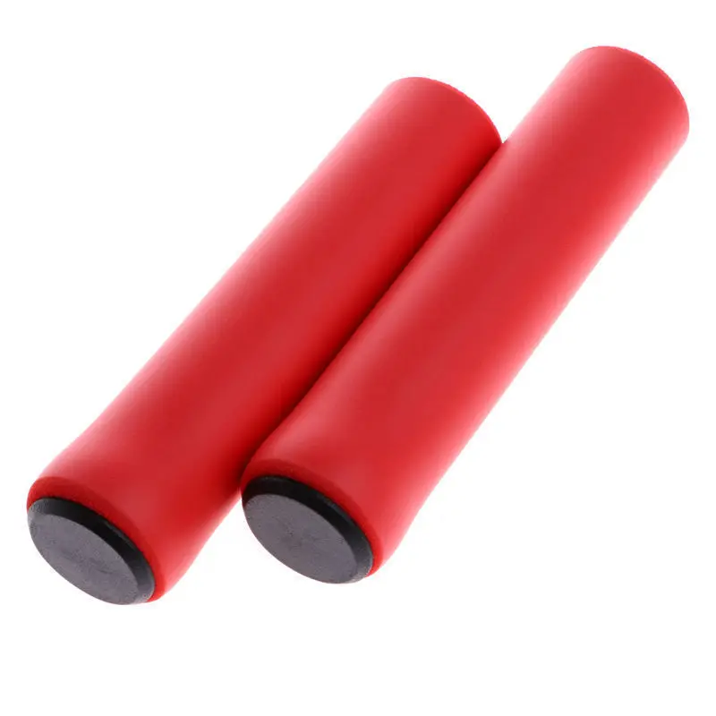 custom soft full hard slip mountain bike motorcycle bar silicone rubber sleeve handle grip