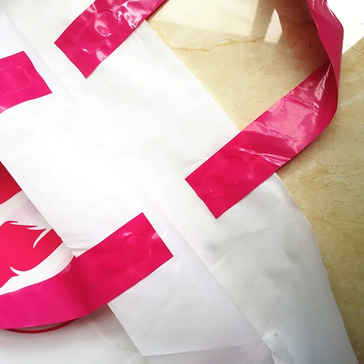 
Cheap Price Plastic Bags with Customized Logos Durable Tote Shopping Bags for Clothing 