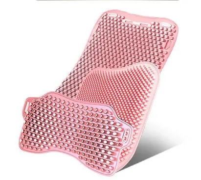 100%  silicon car seat cushion and lumbar cushion and neck pillow