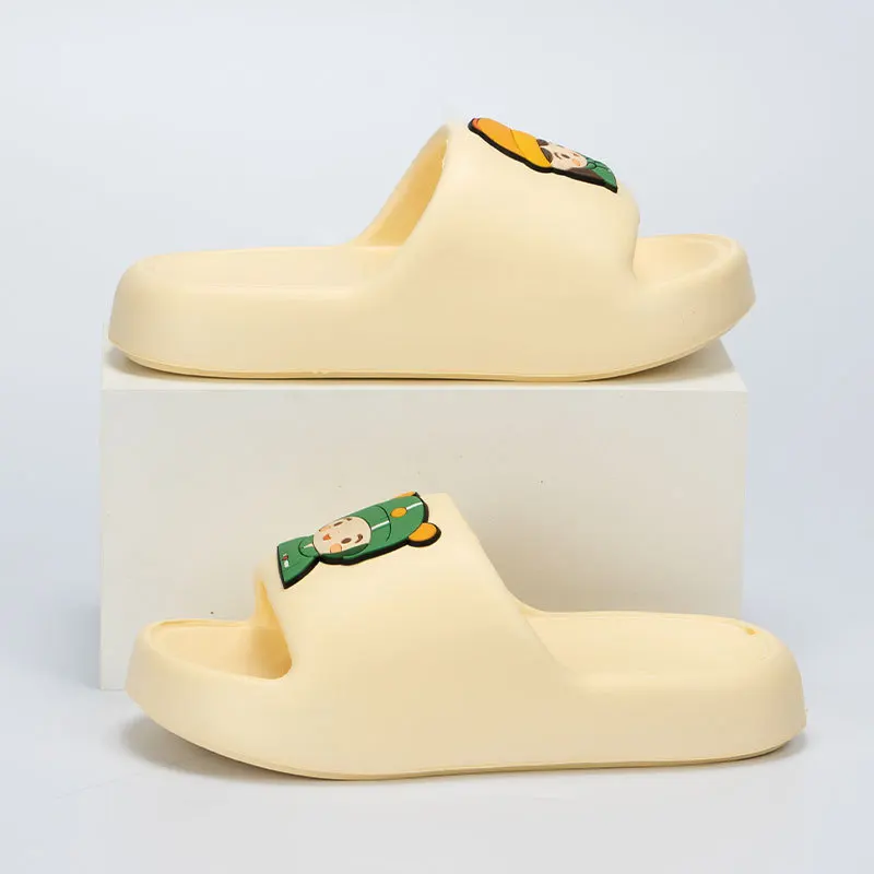2024 New Fashion Cartoon Wholesale Comfort Slippers Eva Thick Sole Shoes Slippers Slippers for Women
