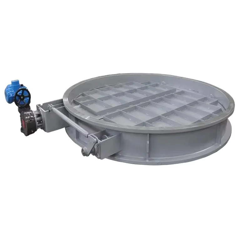 High Quality Electric Louver Air Damper Valve Large Diameter Customizable OEM Support for General Applications