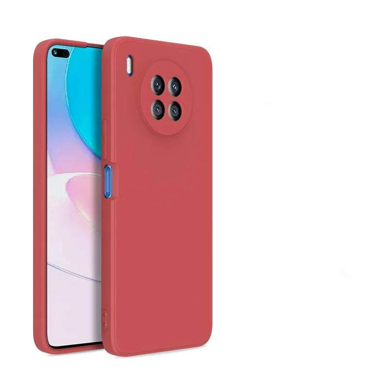 Shemax Case for Honor 50 Lite,Silicone Soft Gel Rubber Cover Anti-Scratch Protective Shockproof Rugged Case for Honor 50 Lite