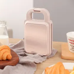 ETL Breakfast Machine Sandwich Waffle Maker Home Detachable Plates Square Electric Double Side Heat Grill Non-stick New Style