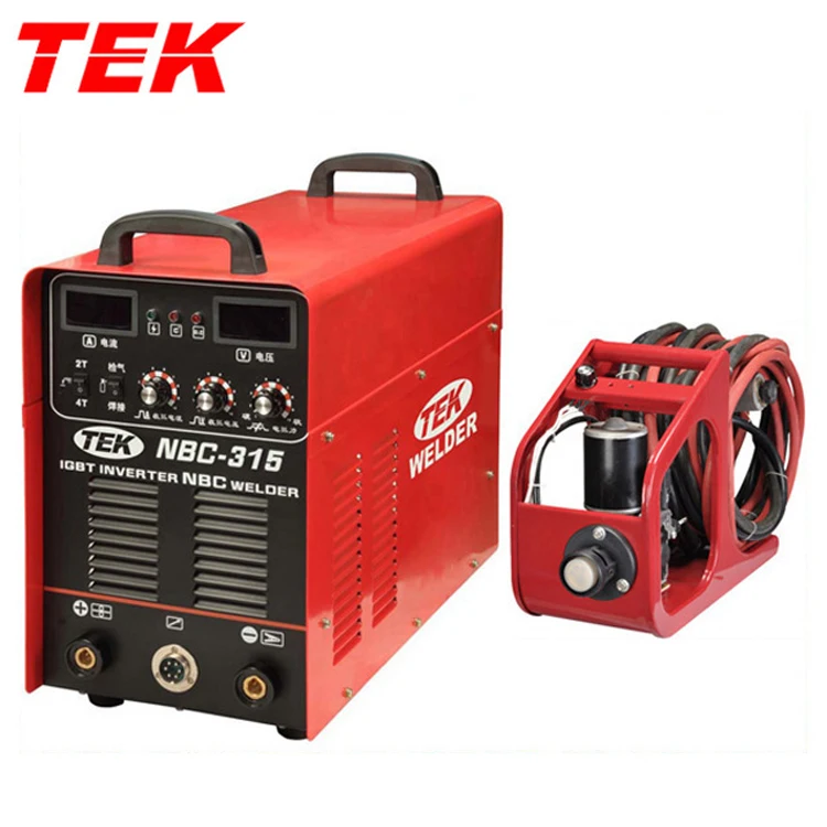 Discrete IGBT NBC315 MIG315 MAG315 FCAW315 GMAW315 Wire Feeder CO2 Protected DC Single IGBT Inverter Welding Machine OEM