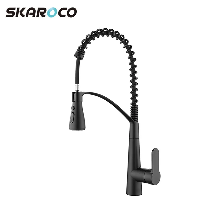 
Well Priced Multifunctional Kitchen Mixer Pull Out Kitchen Faucet Accessory Black Kitchen Tap 