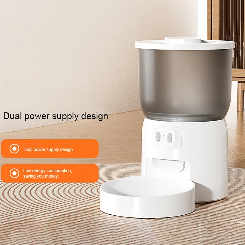 High Quality 3L Smart Pet Food Dispenser Pet Feeder Automatic Wifi App Control  Timed Cat Feeder