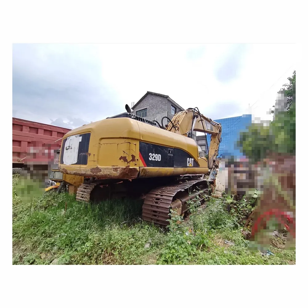 AUM Used CAT 365D 352 323 321 Hydraulic Wheel Excavator Good Condition Fully AC Equipped