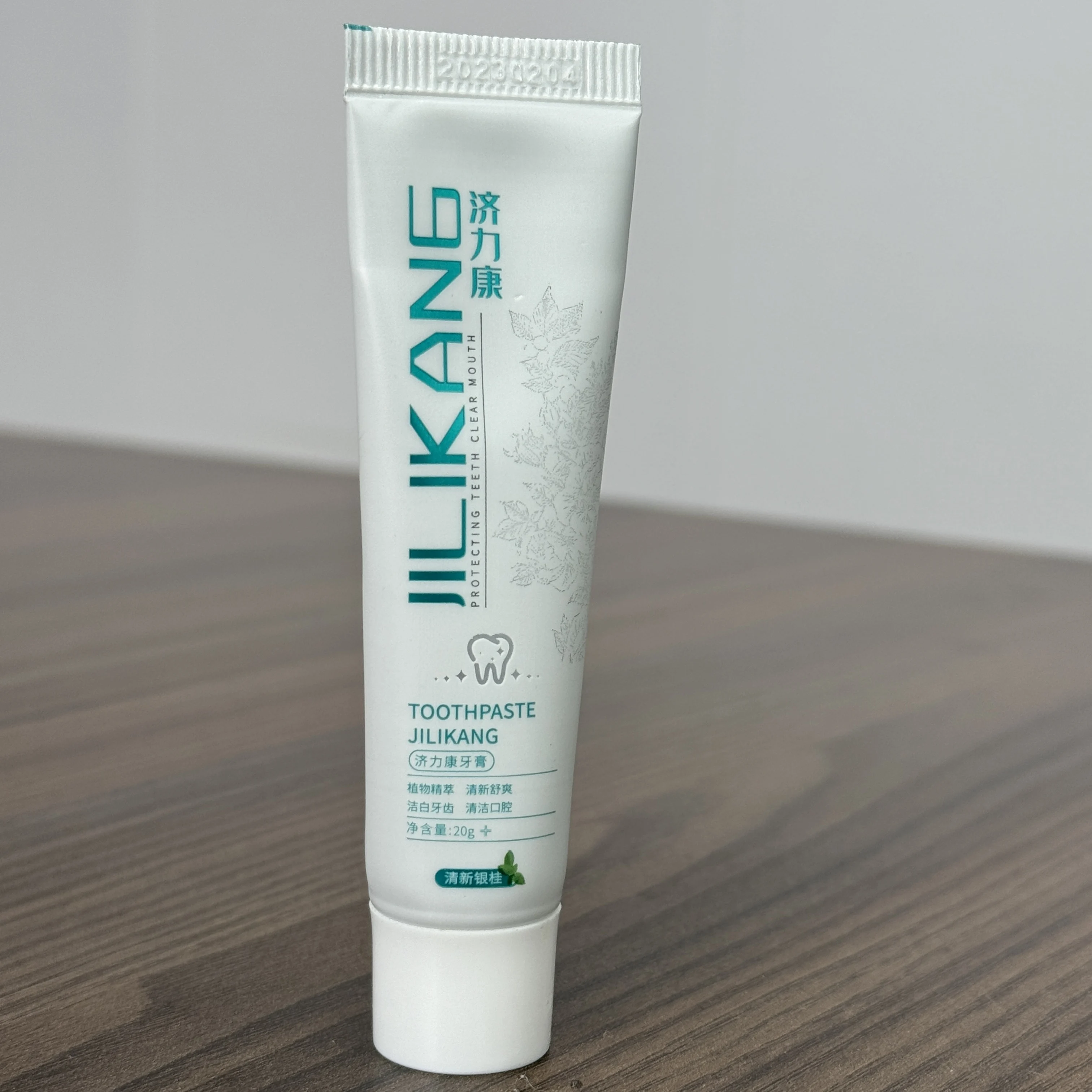 Free Sample Custom OEM Private Logo Cheap 20g / 25g / 30g Hotel Travel Disposable Airline Portable Mini Toothpaste