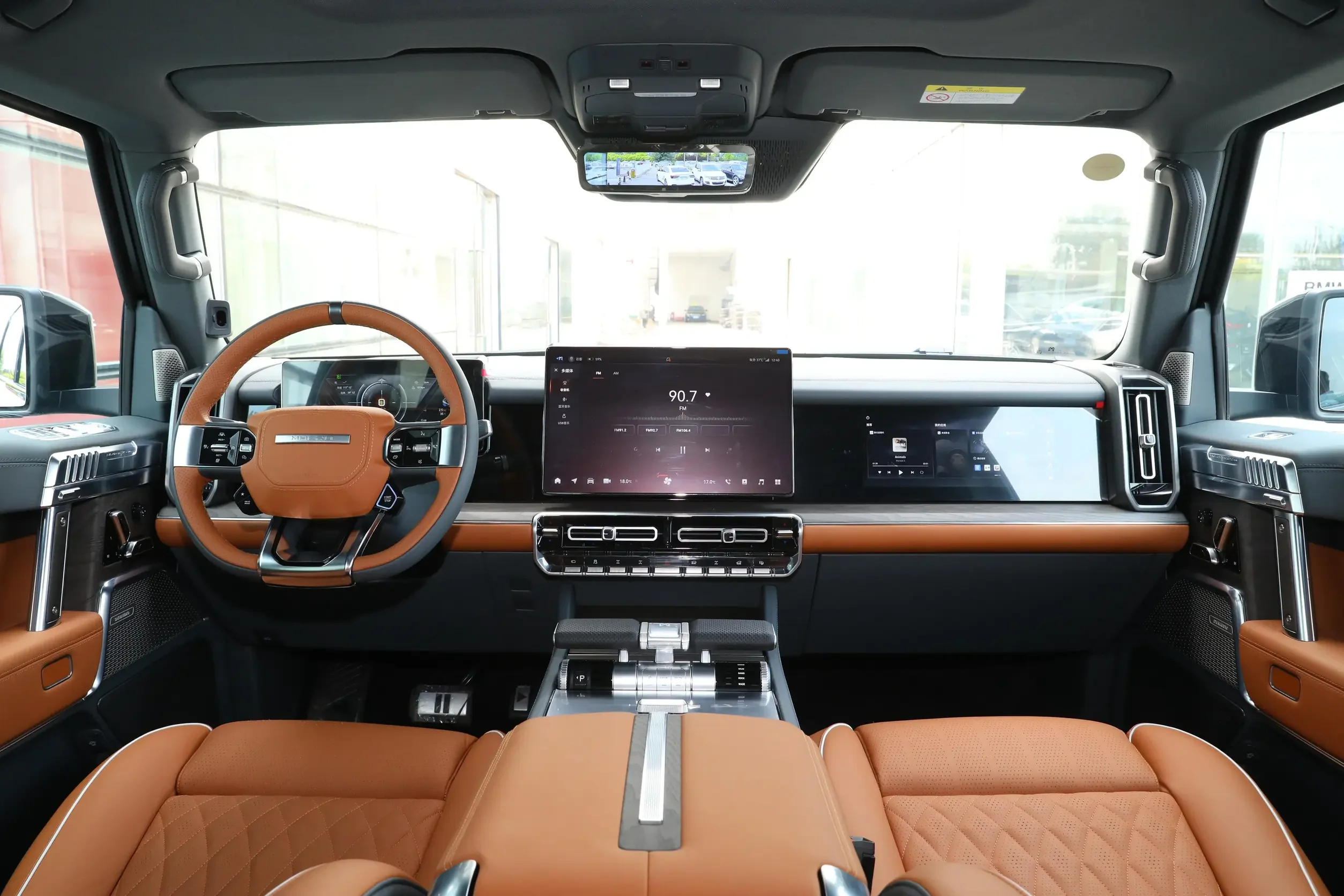 2023 Dongfeng M Terrain 917 EREV 816Hp Electric Vehicles Off-road SUV dongfeng mengshi M-hero 917