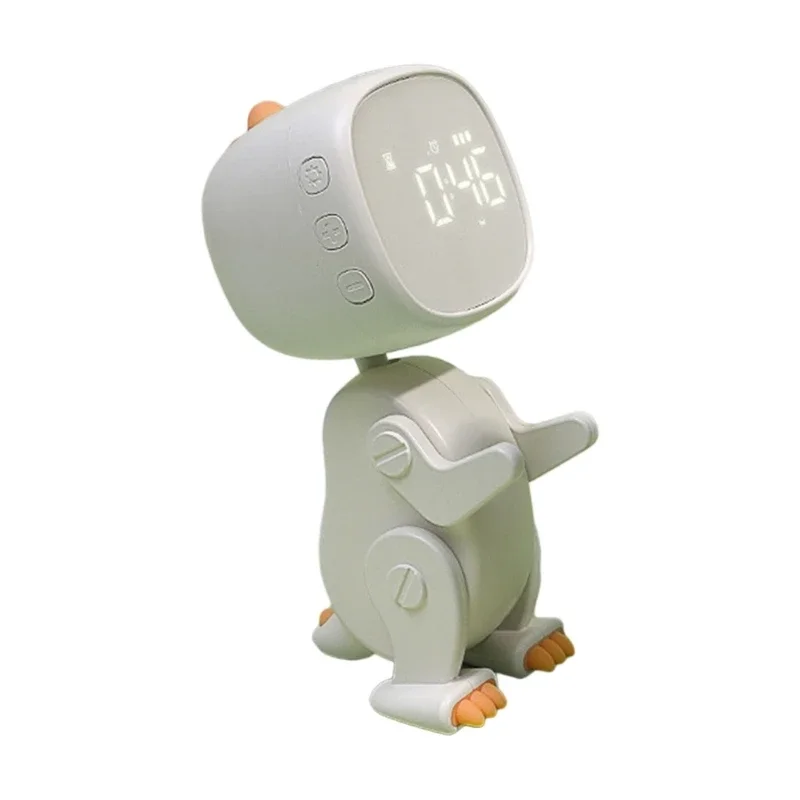 Alarm Clock Kids Sleep Training Clock Night Lights ,Desk Dinosaur Digital Clock