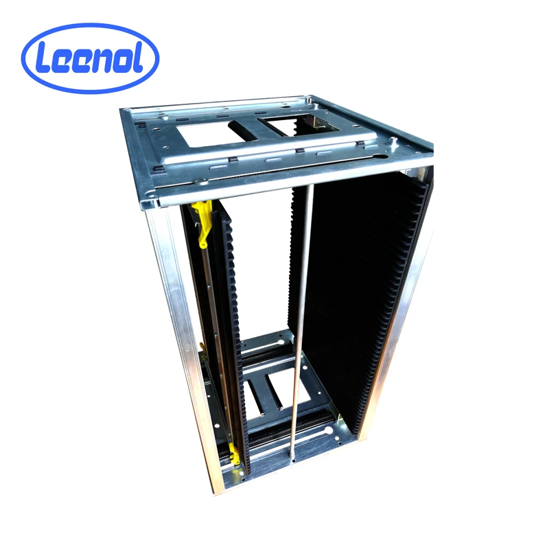 Leenol Manufacturer Price ESD PCB racks for SMT Line and pcb magazines loader Conductive pcb rack