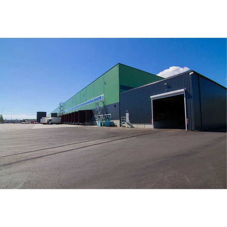 Multifunctional Prefabricated Light Structure Metal Warehouse Workshop Hangar Hall/Shed Steel Structures Building